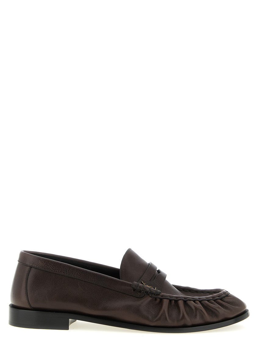 Brown Leather Loafers 1