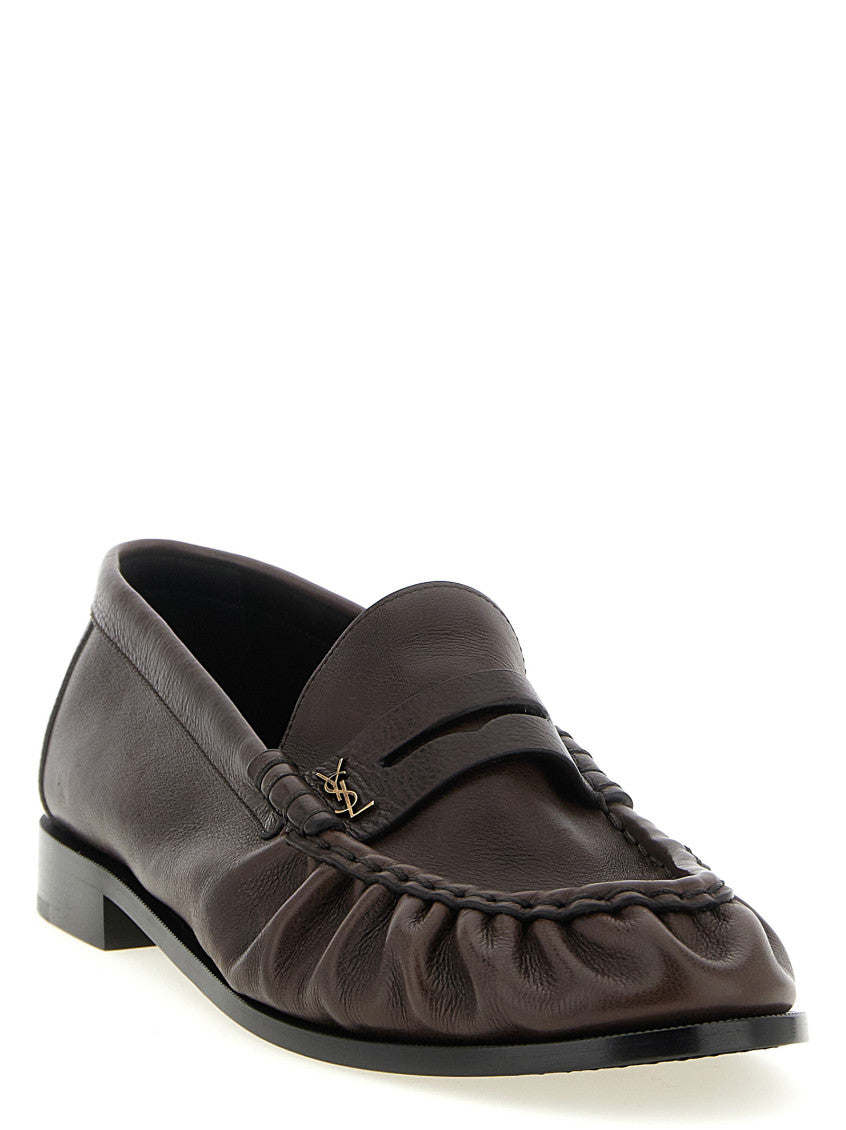 Brown Leather Loafers 2