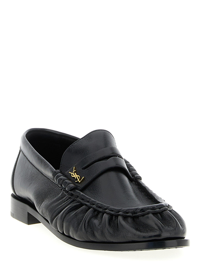 Black Leather Loafers 2
