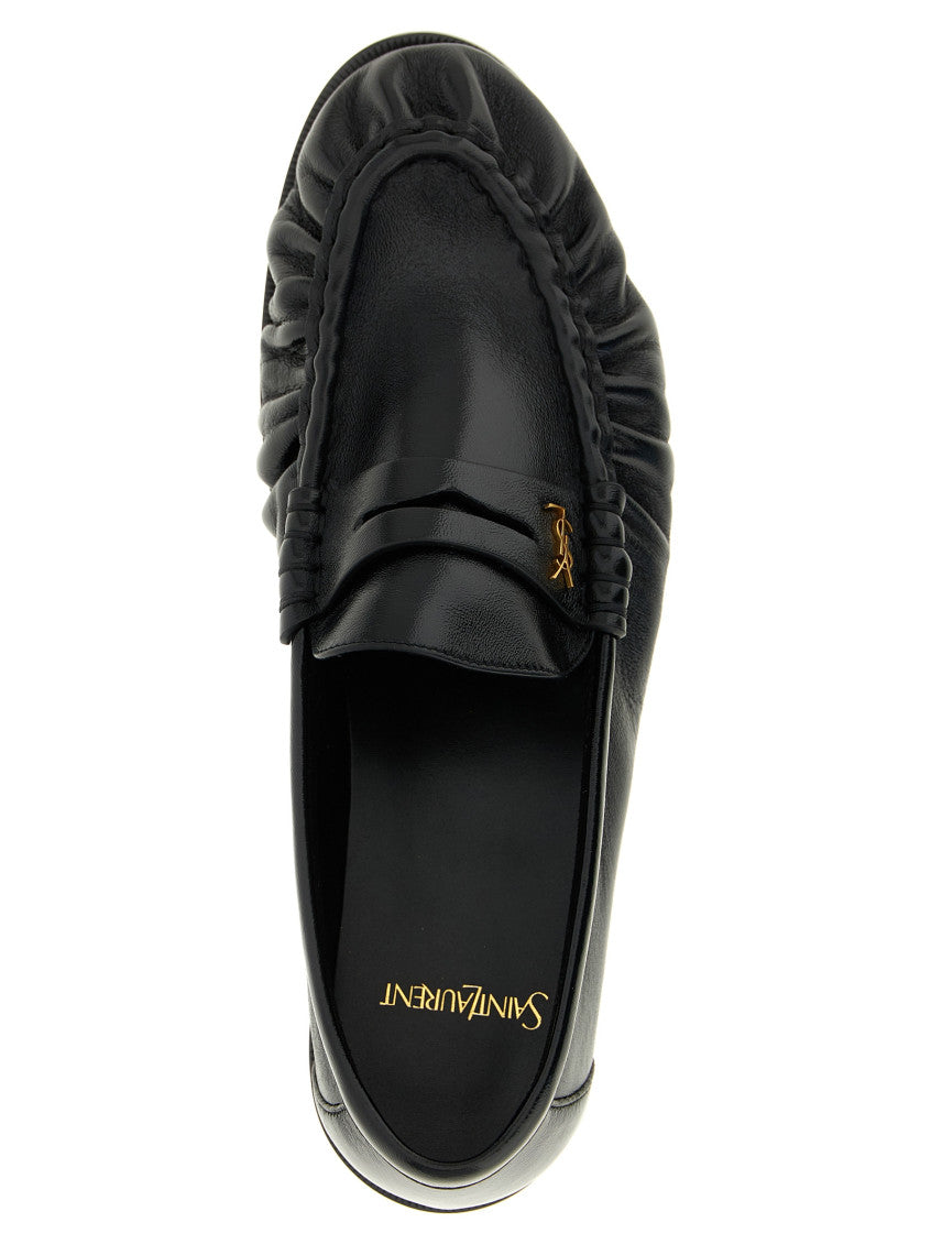 Black Leather Loafers 4