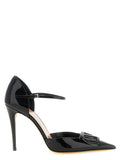 Black Ankle-strap Pumps 1