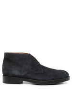 Blue Suede Urban Boots 1