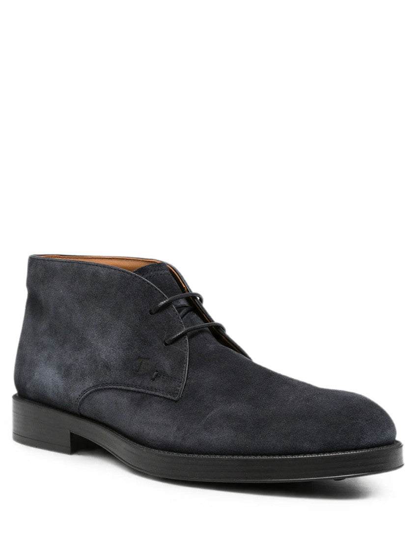Blue Suede Urban Boots 2