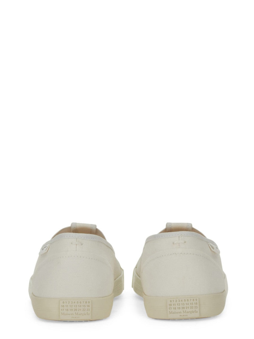 White Tabi-toe Sneakers 3