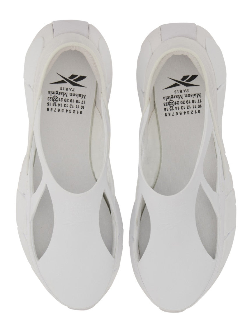 White Slip On Sandals 2