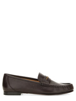 Brown Leather Loafers 1