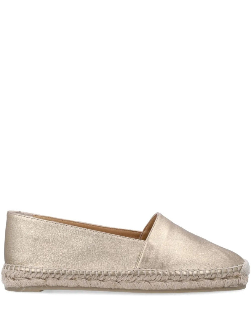 Golden Slip-on Espadrilles 1