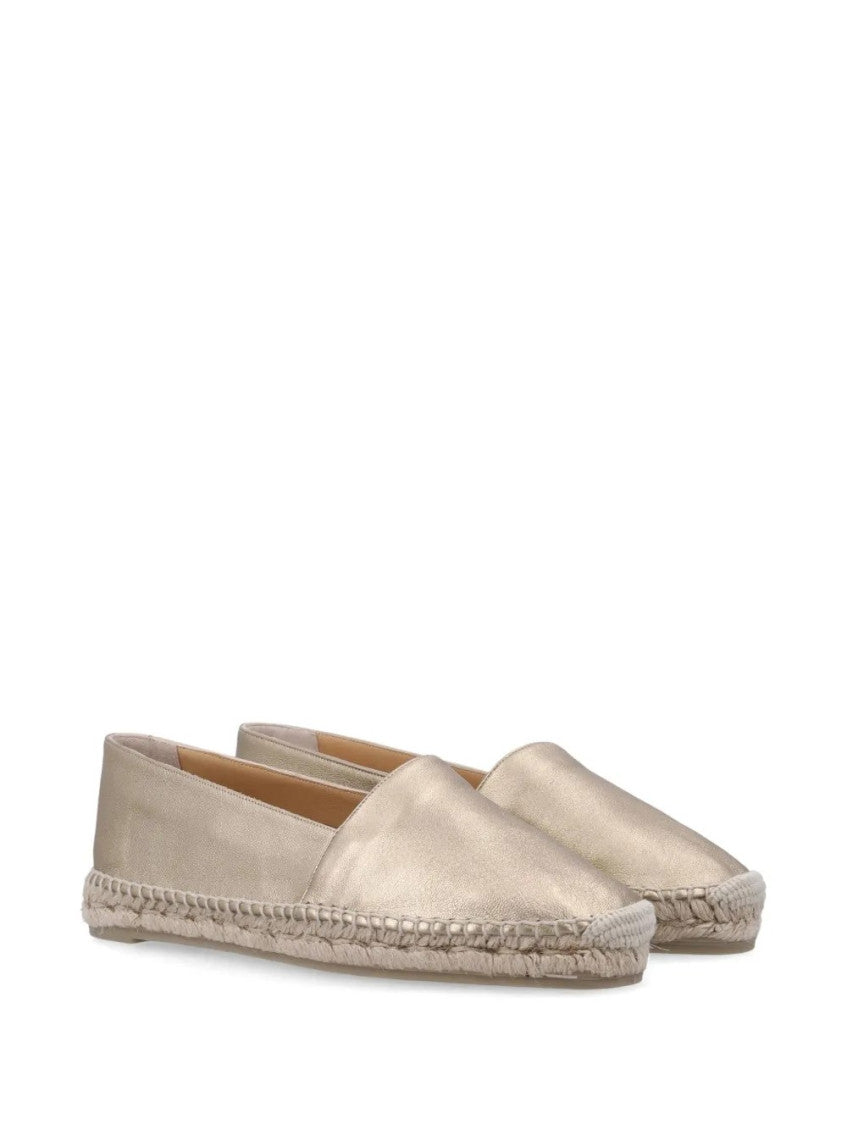 Golden Slip-on Espadrilles 2