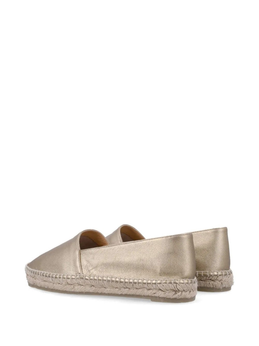 Golden Slip-on Espadrilles 4