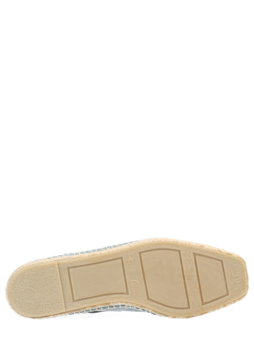 Light Blue Ankle-tie Espadrilles 7