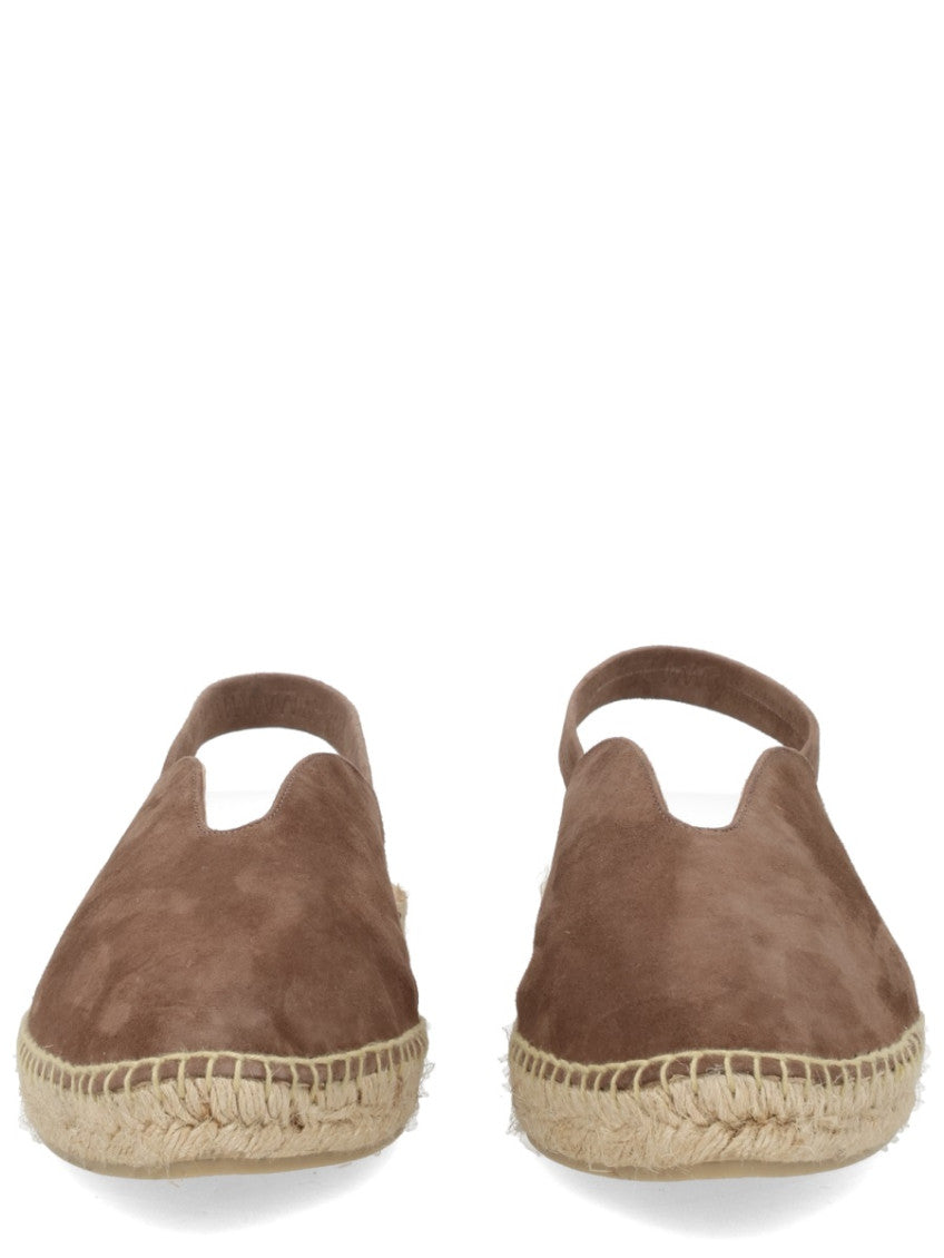 Brown Slingback Espadrille Sandals 3