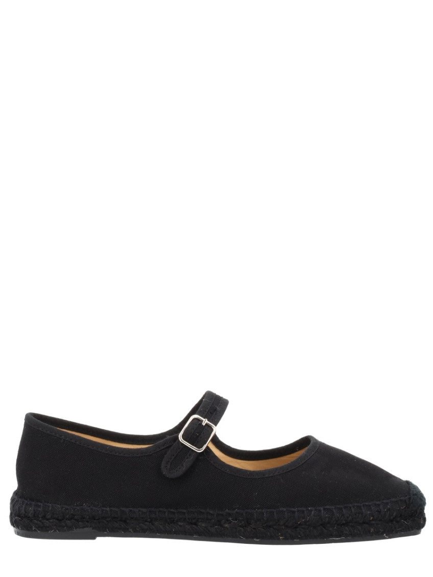 Black Cotton Espadrilles 1