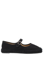 Black Cotton Espadrilles 1