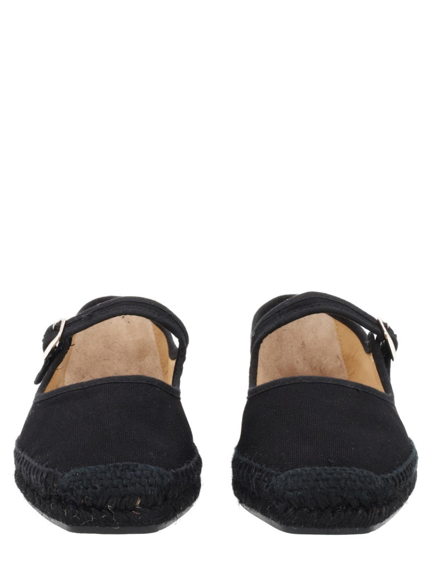 Black Cotton Espadrilles 3