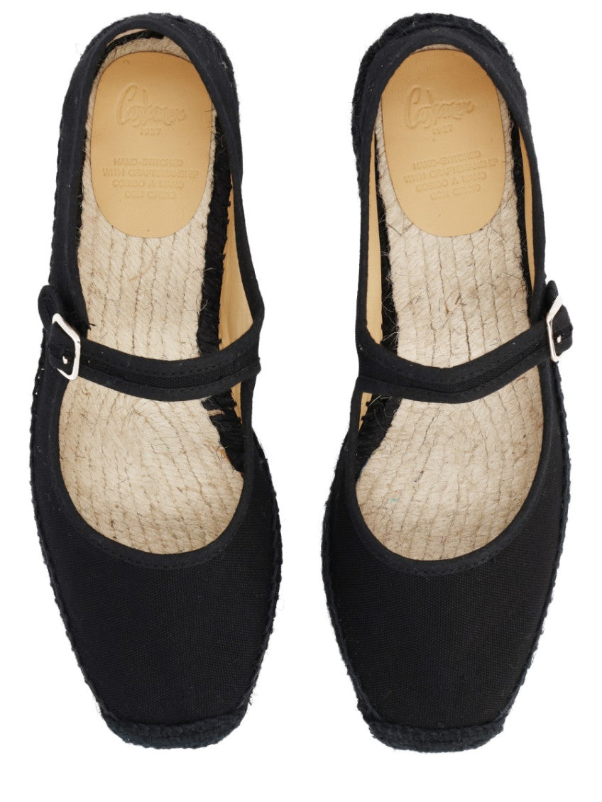 Black Cotton Espadrilles 5