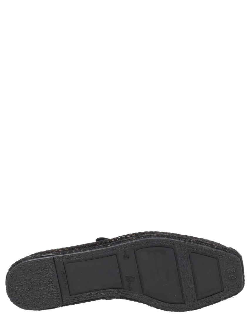 Black Cotton Espadrilles 6
