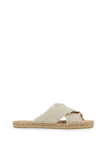 White Slip-on Sandals 1