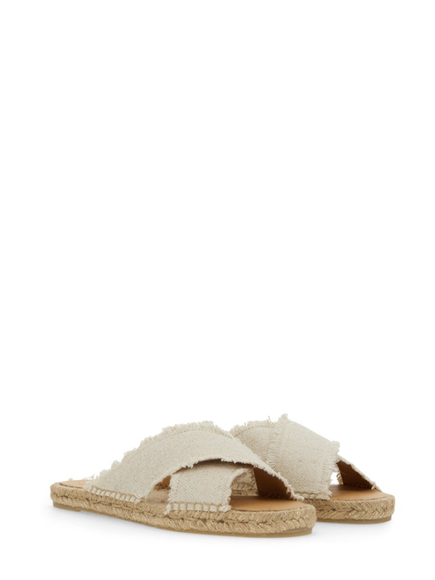 White Slip-on Sandals 2