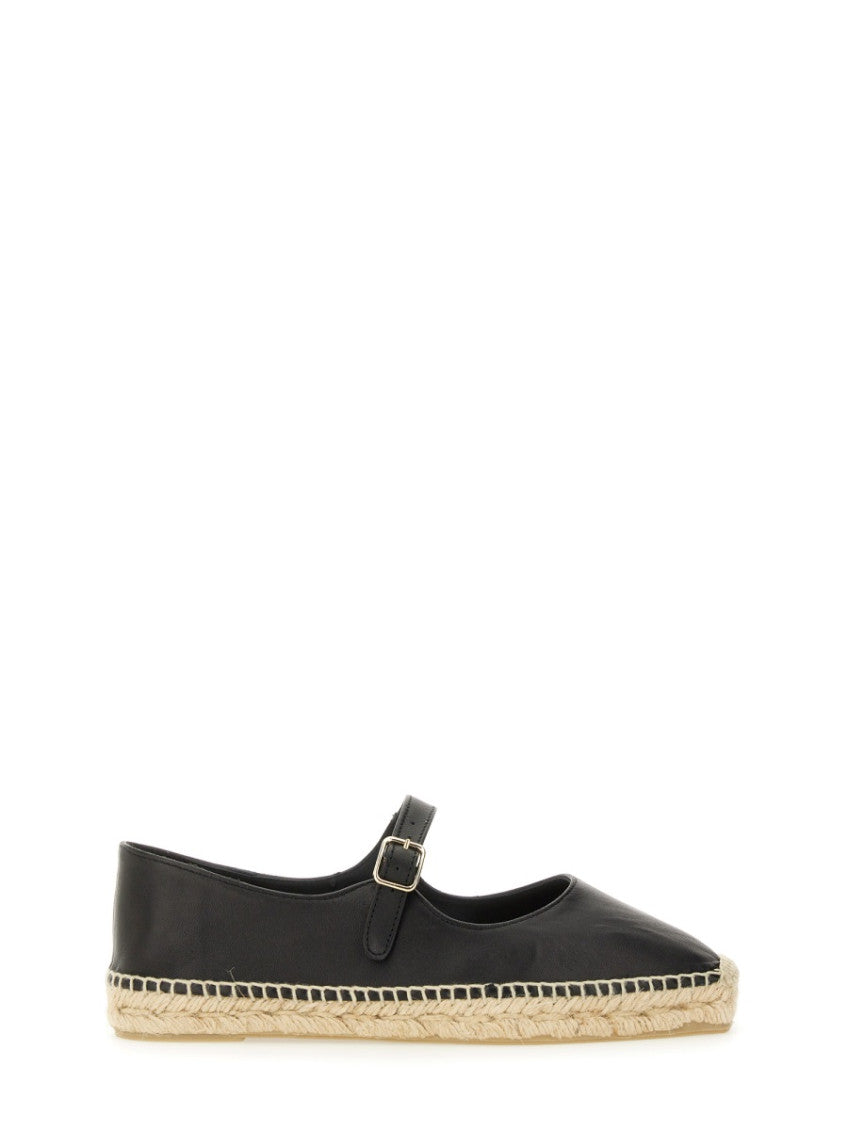 Black Round-toe Espadrilles 1