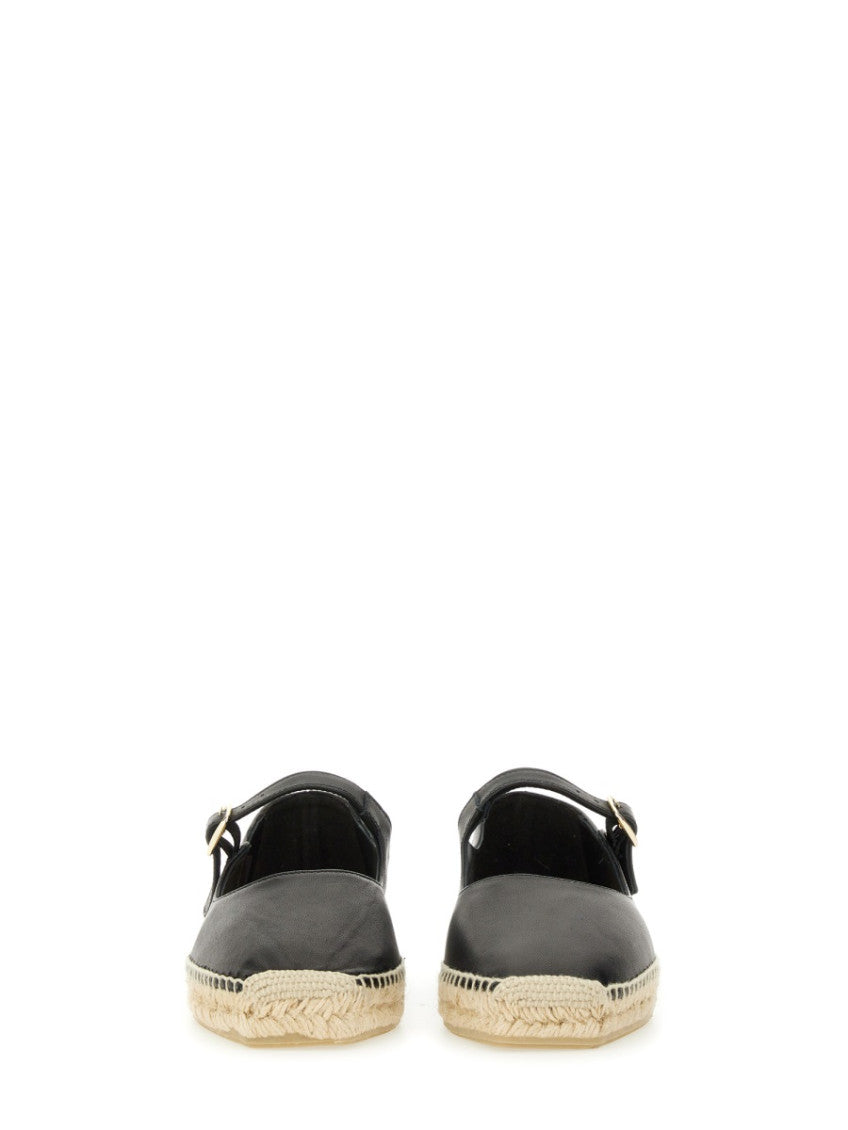 Black Round-toe Espadrilles 4