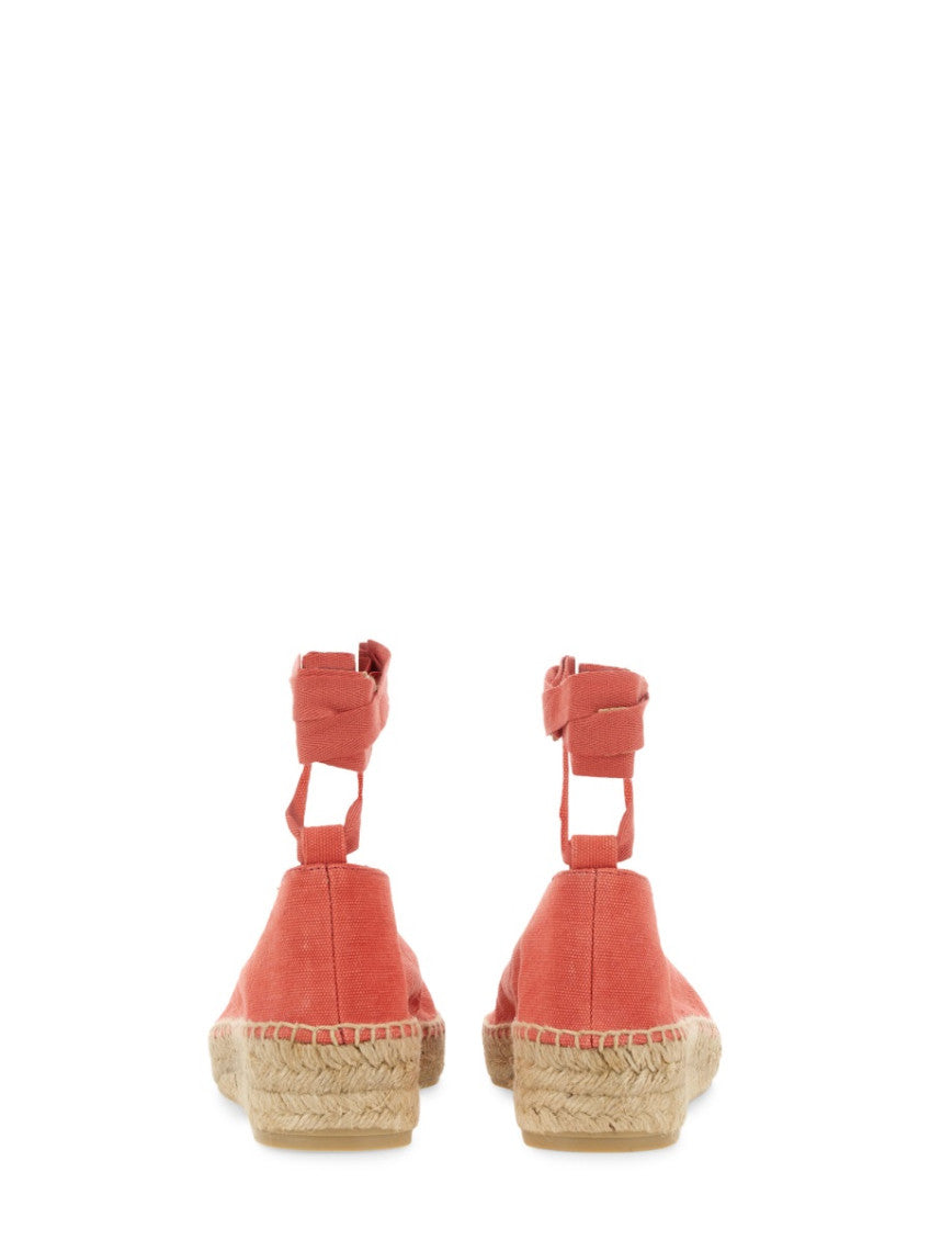 Pink Solid Espadrilles 2