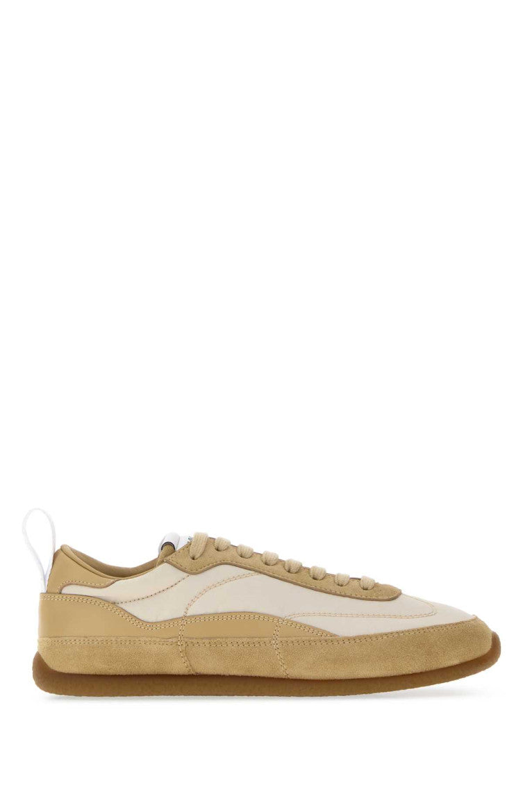Beige Color Block EC1 Sneaker 1