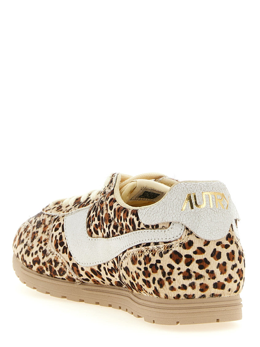 Brown Windspin Low Sneakers 4