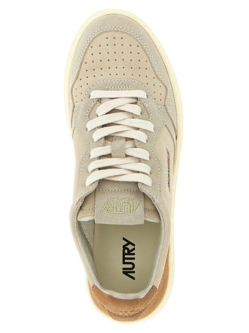 Grey Medalist Low Sneakers 3