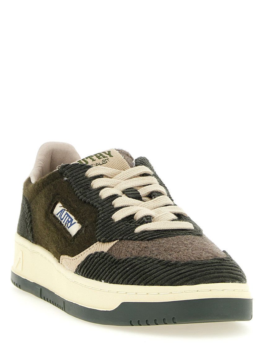 Dark Green Medalist Low Sneakers 2