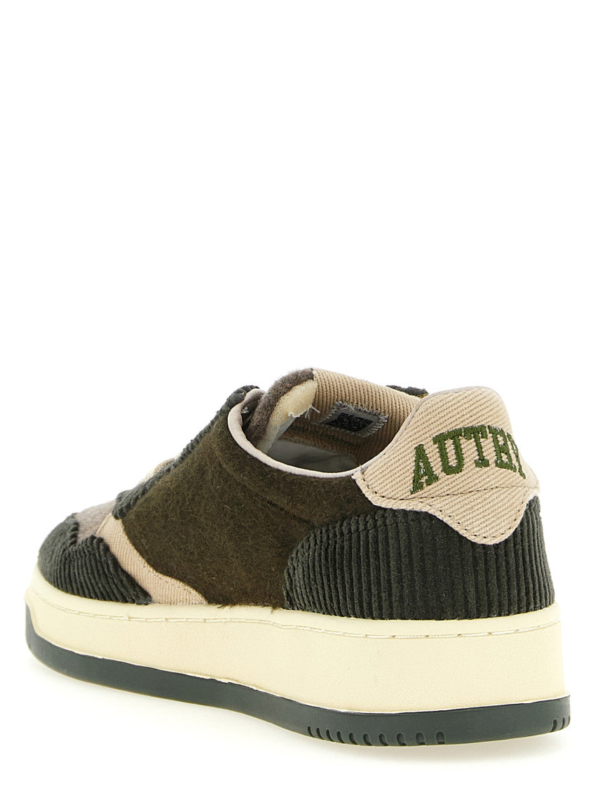 Dark Green Medalist Low Sneakers 4