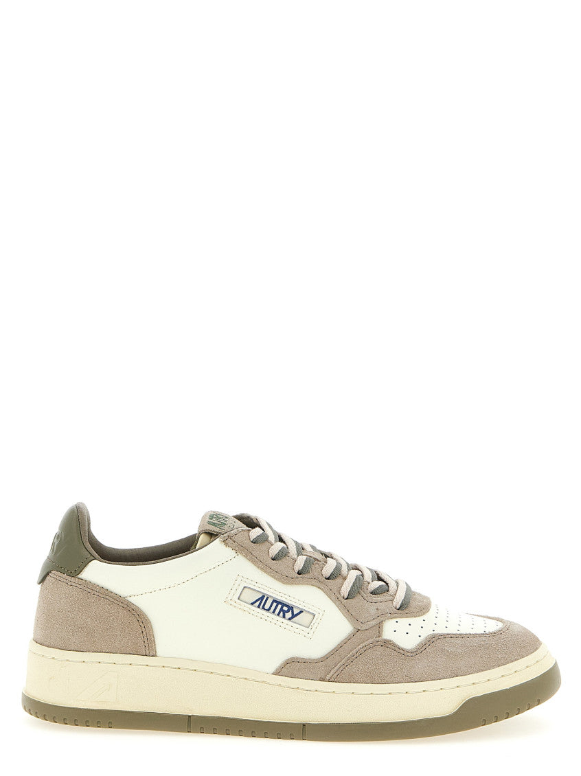White Medalist Low Sneakers 1