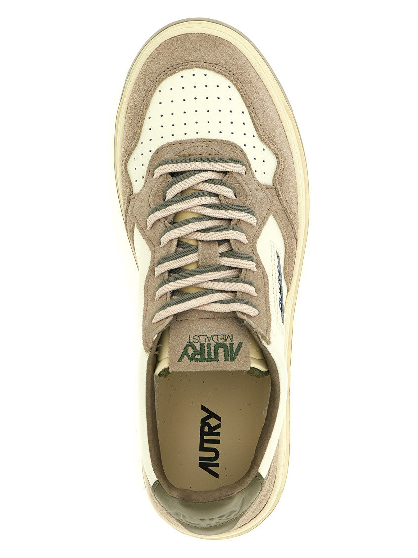 White Medalist Low Sneakers 3