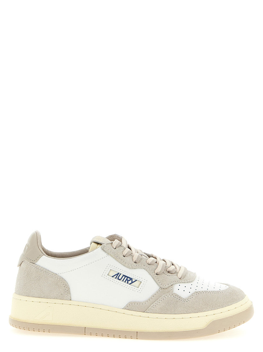 White Medalist Low Sneakers 1