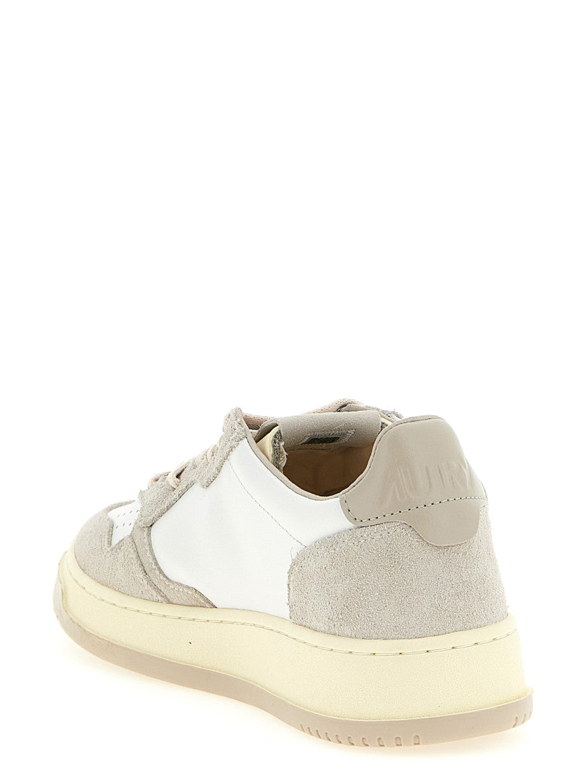 White Medalist Low Sneakers 4