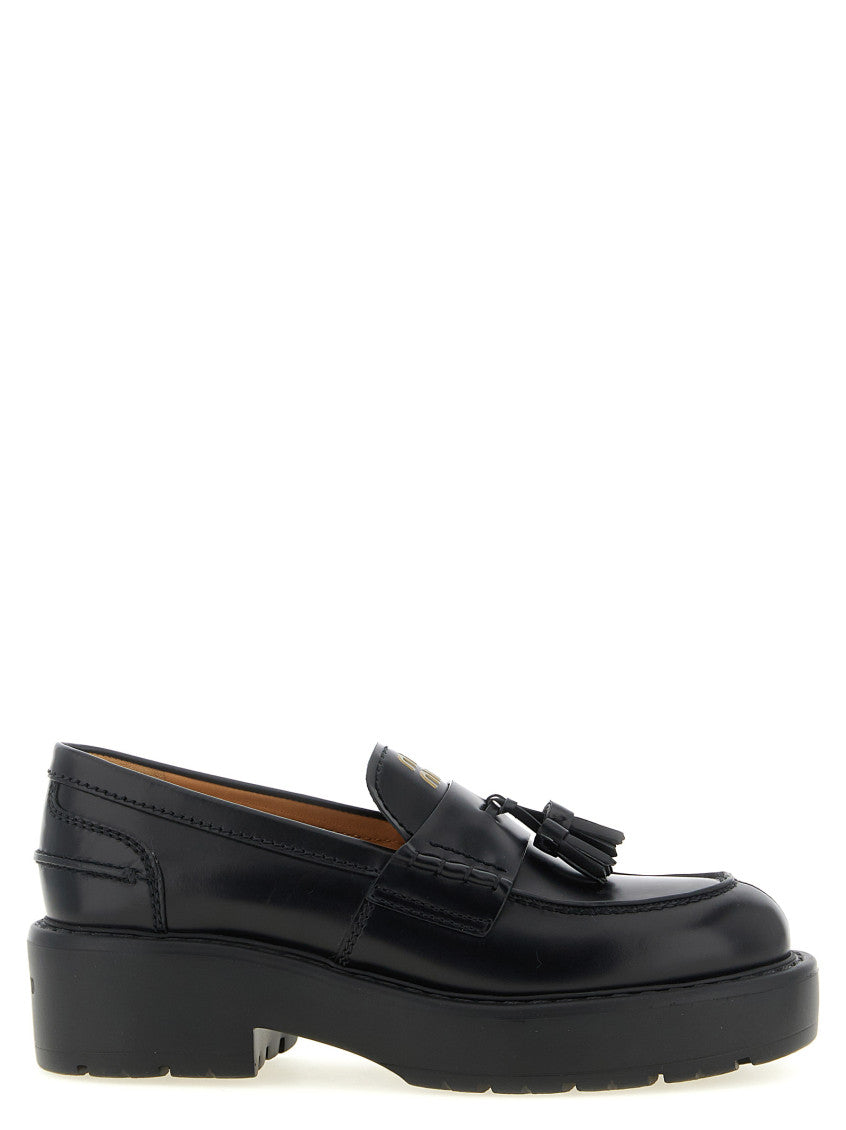 Black Tassel Loafers 1