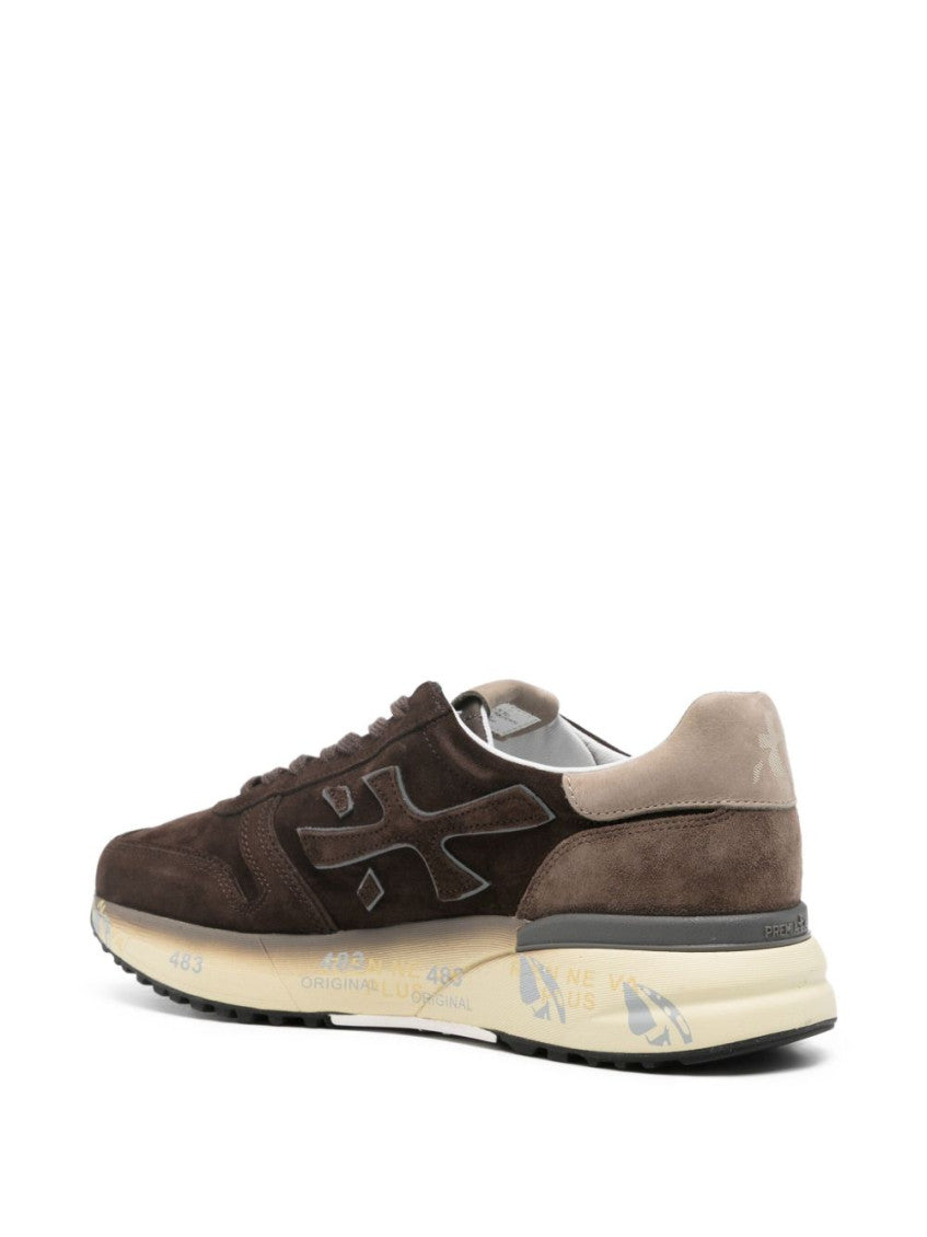 Brown Lace Up Sneakers 3