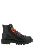 Black Lace-Up Boots 1