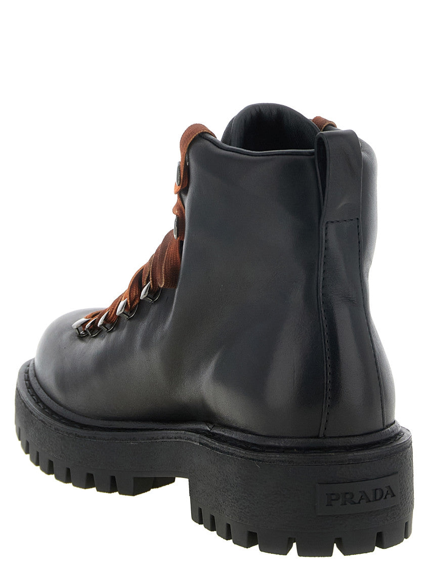 Black Lace-Up Boots 3