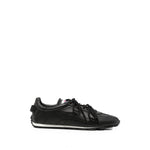 Black Printed Maple Leaf Sneakers 1