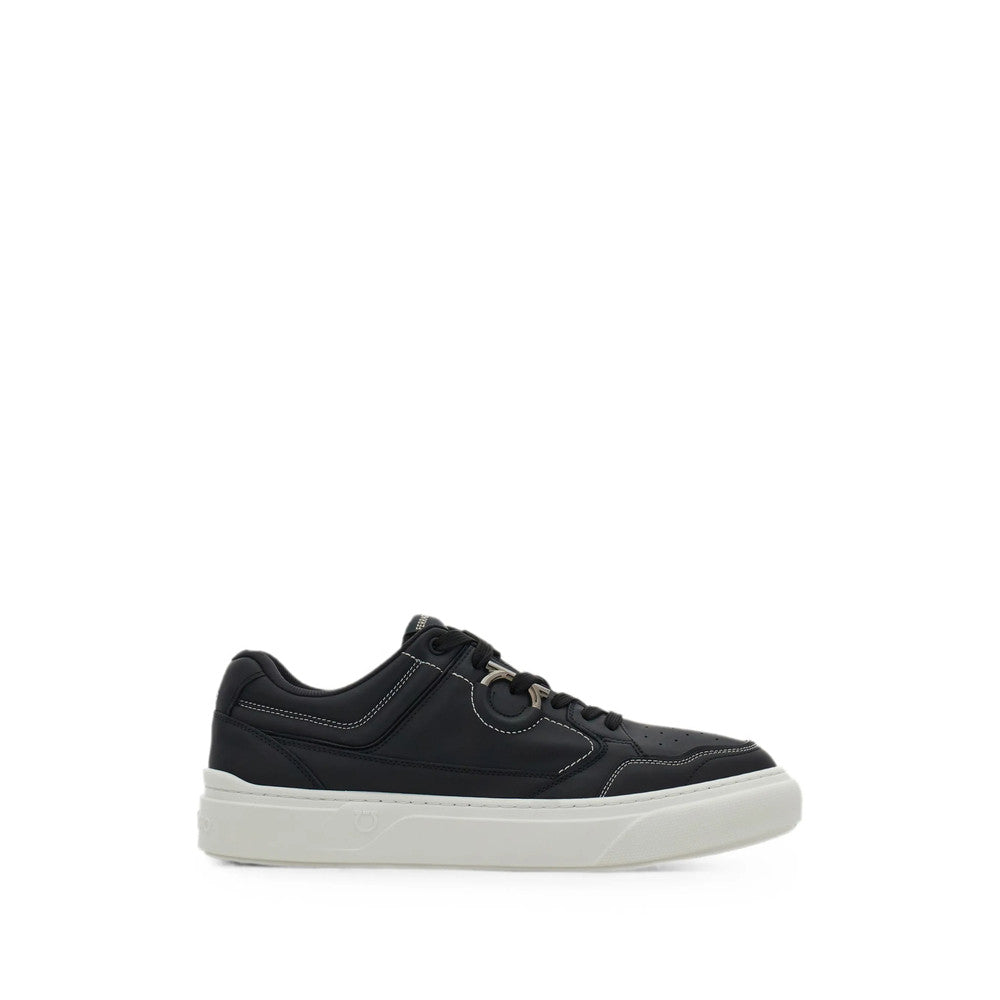 Black Perforated Sneakers 1