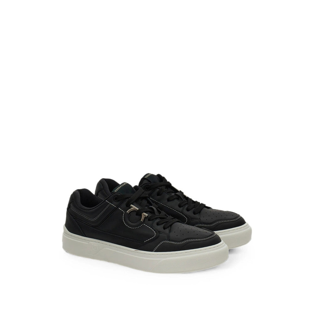 Black Perforated Sneakers 2