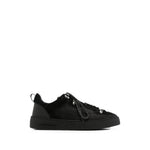 Black Logo Panelled Sneakers 1