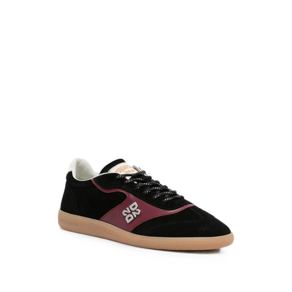 Black Color Block Sneakers 2