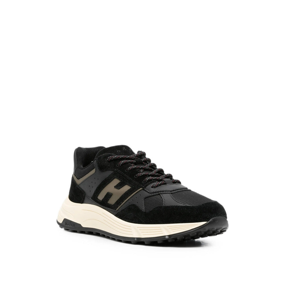 Black Logo Sneakers 2