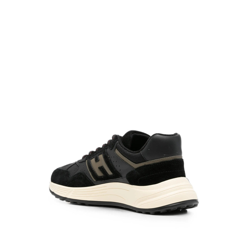 Black Logo Sneakers 4