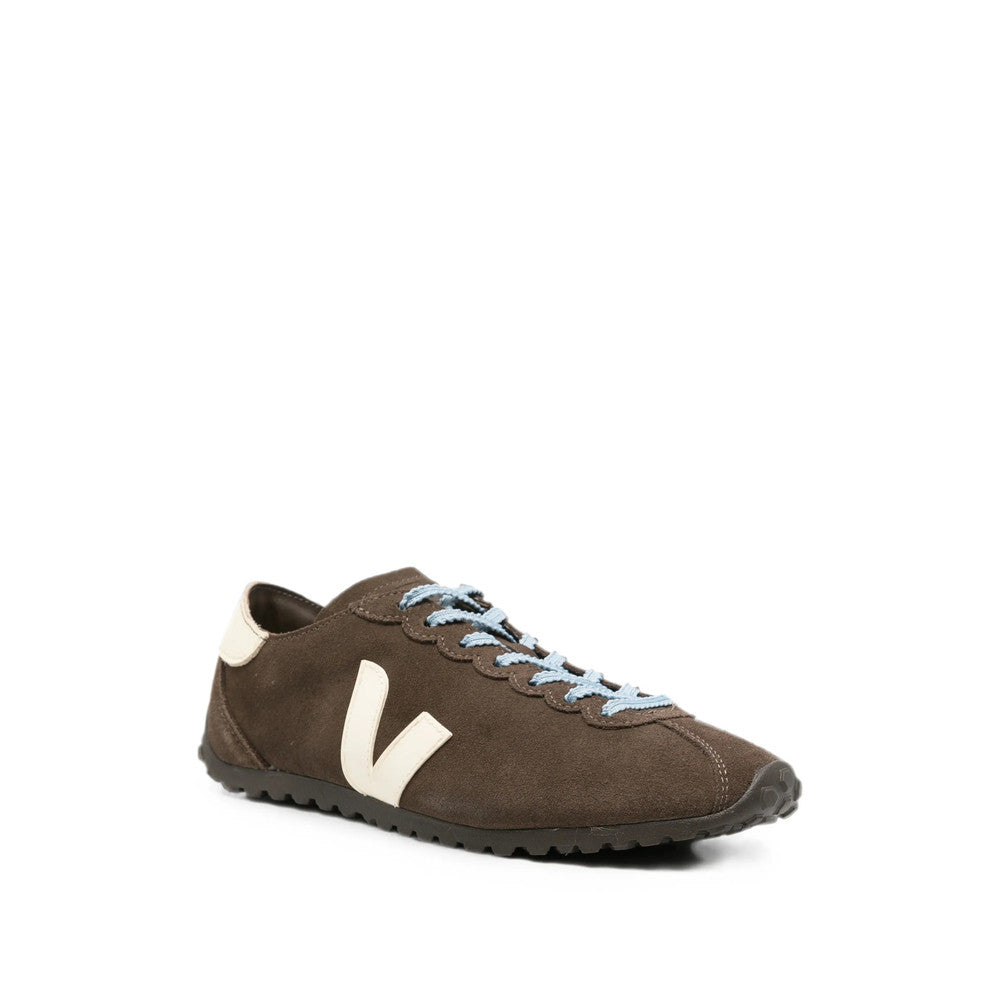 Dark Brown Logo Sneakers 2