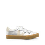 Silver Logo Sneakers 1
