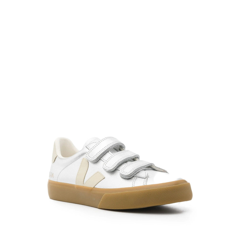 Silver Logo Sneakers 2