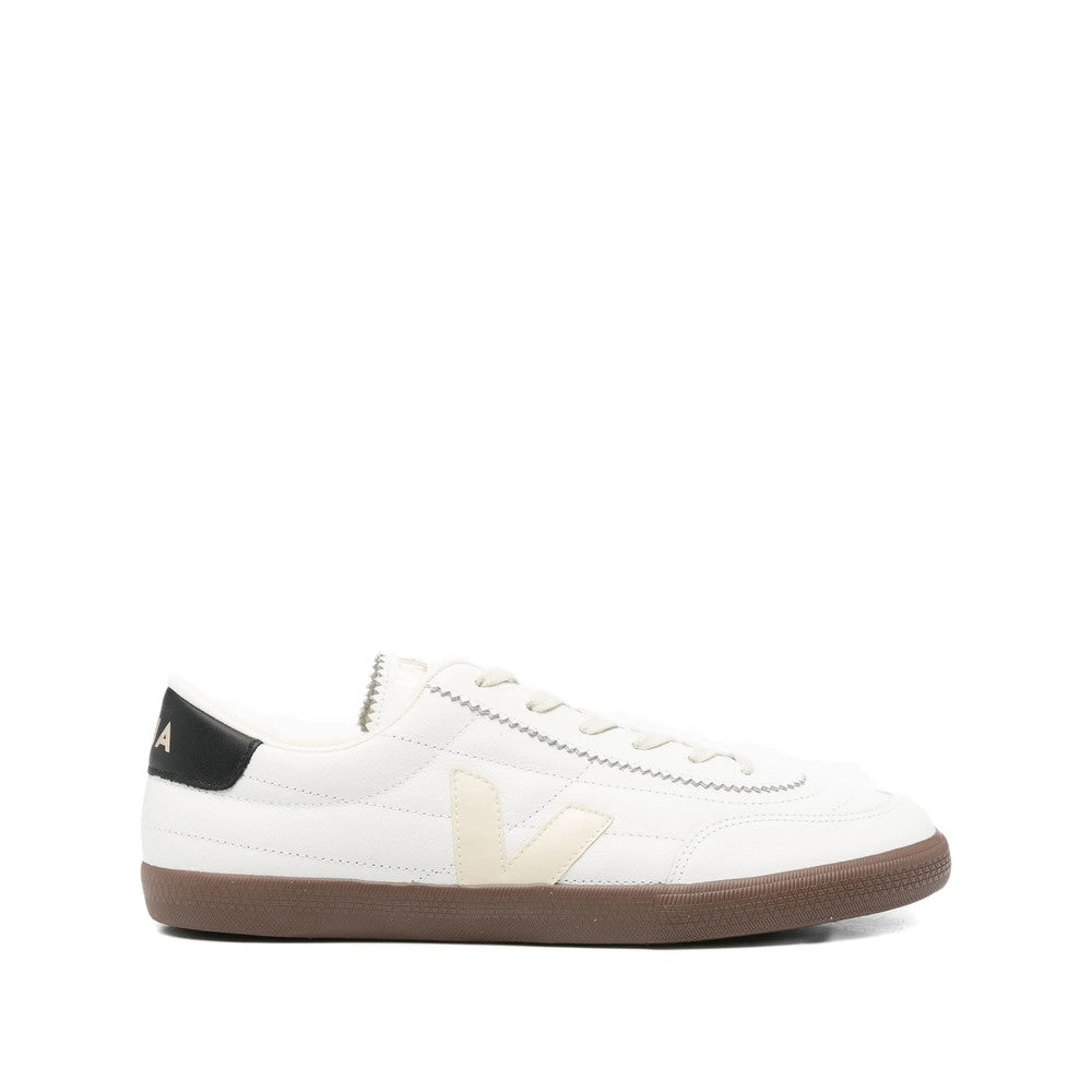 White Logo Sneakers 1