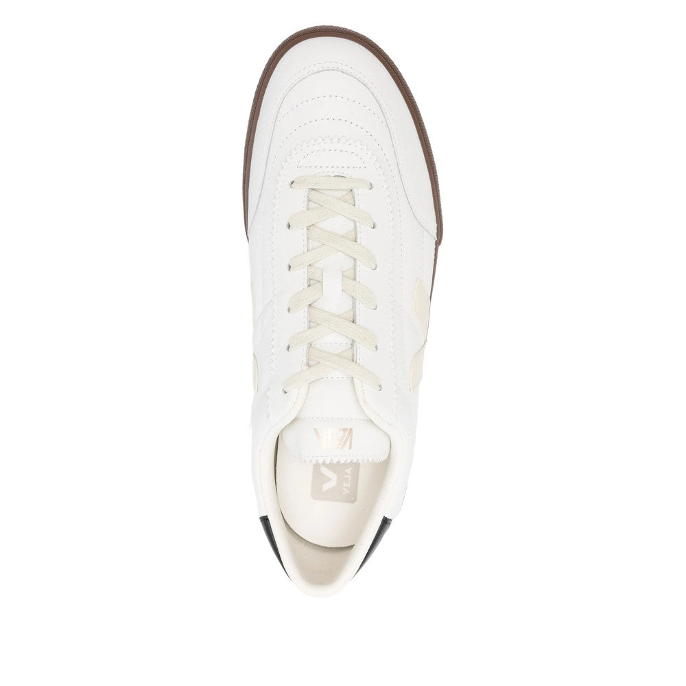 White Logo Sneakers 3